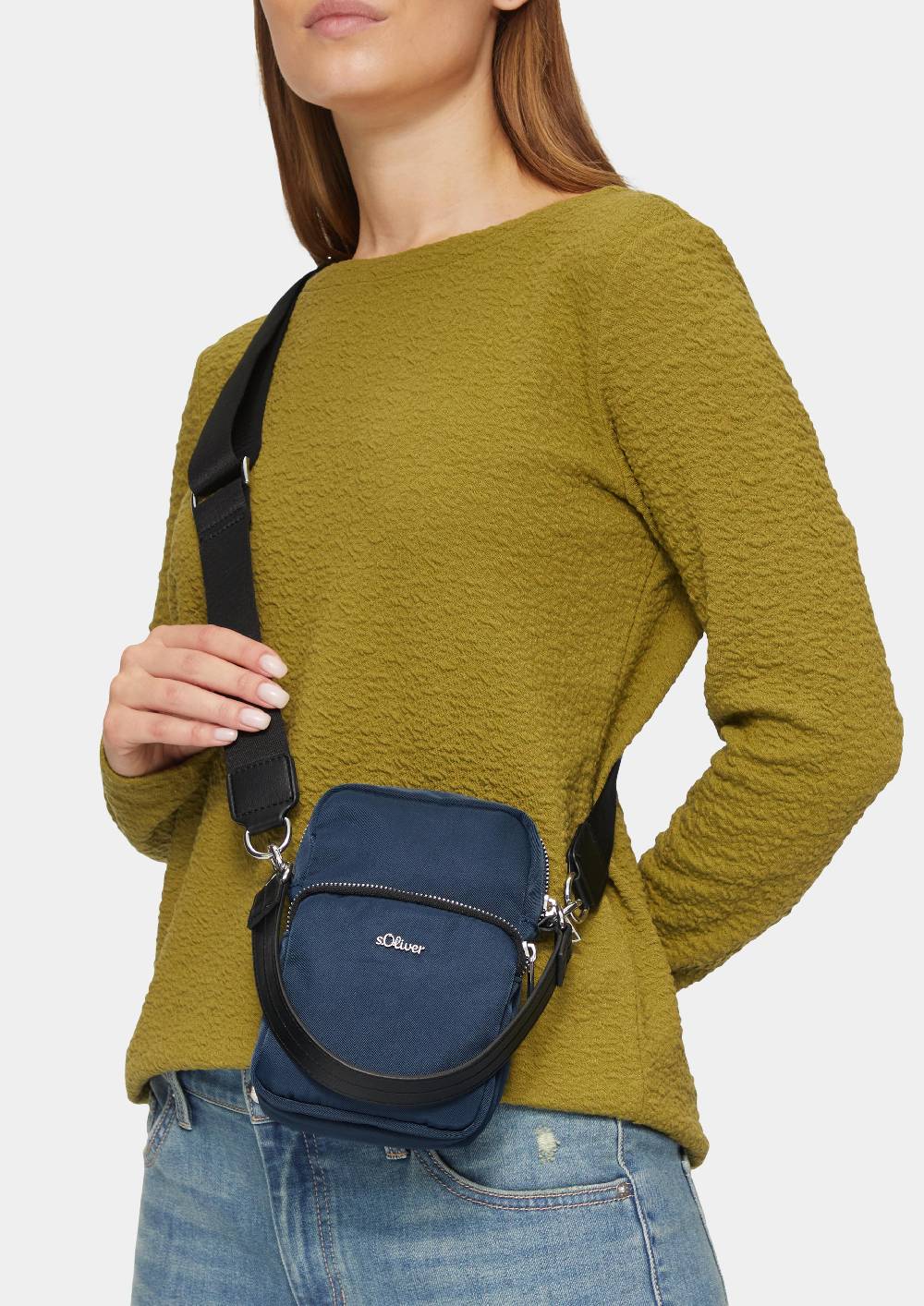 S.Oliver Handytasche Mit Abnehmbarem Schultergurt