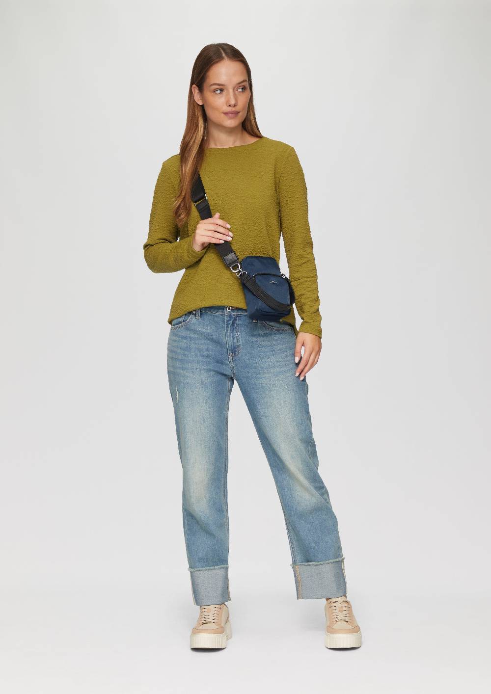 S.Oliver Handytasche Mit Abnehmbarem Schultergurt