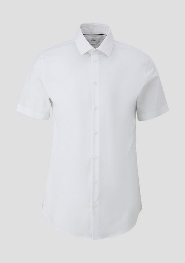 s.Oliver Hemd aus Baumwollstretch