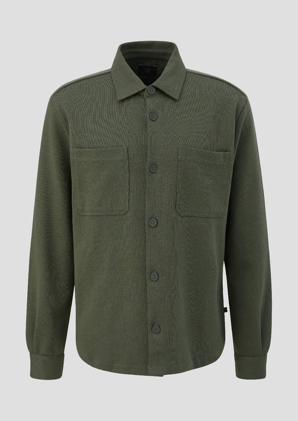 S.Oliver Hemd Aus Interlockjersey