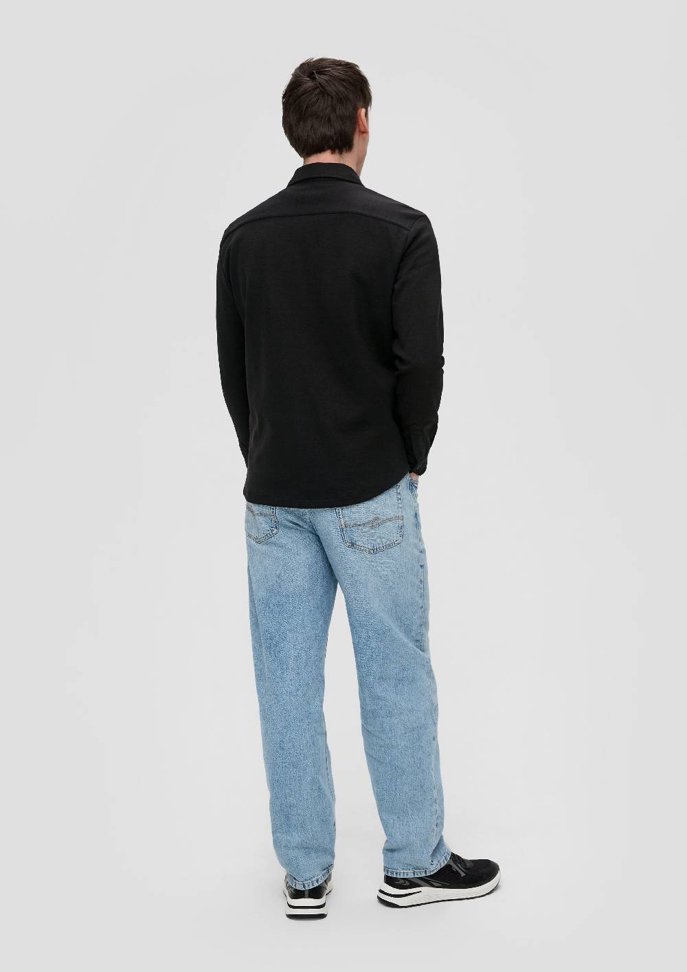 S.Oliver Hemd Aus Interlockjersey