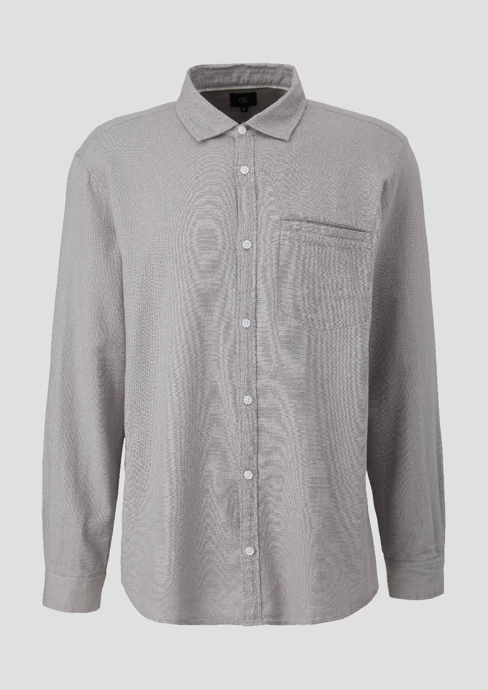 S.Oliver Hemd Aus Leinenmix