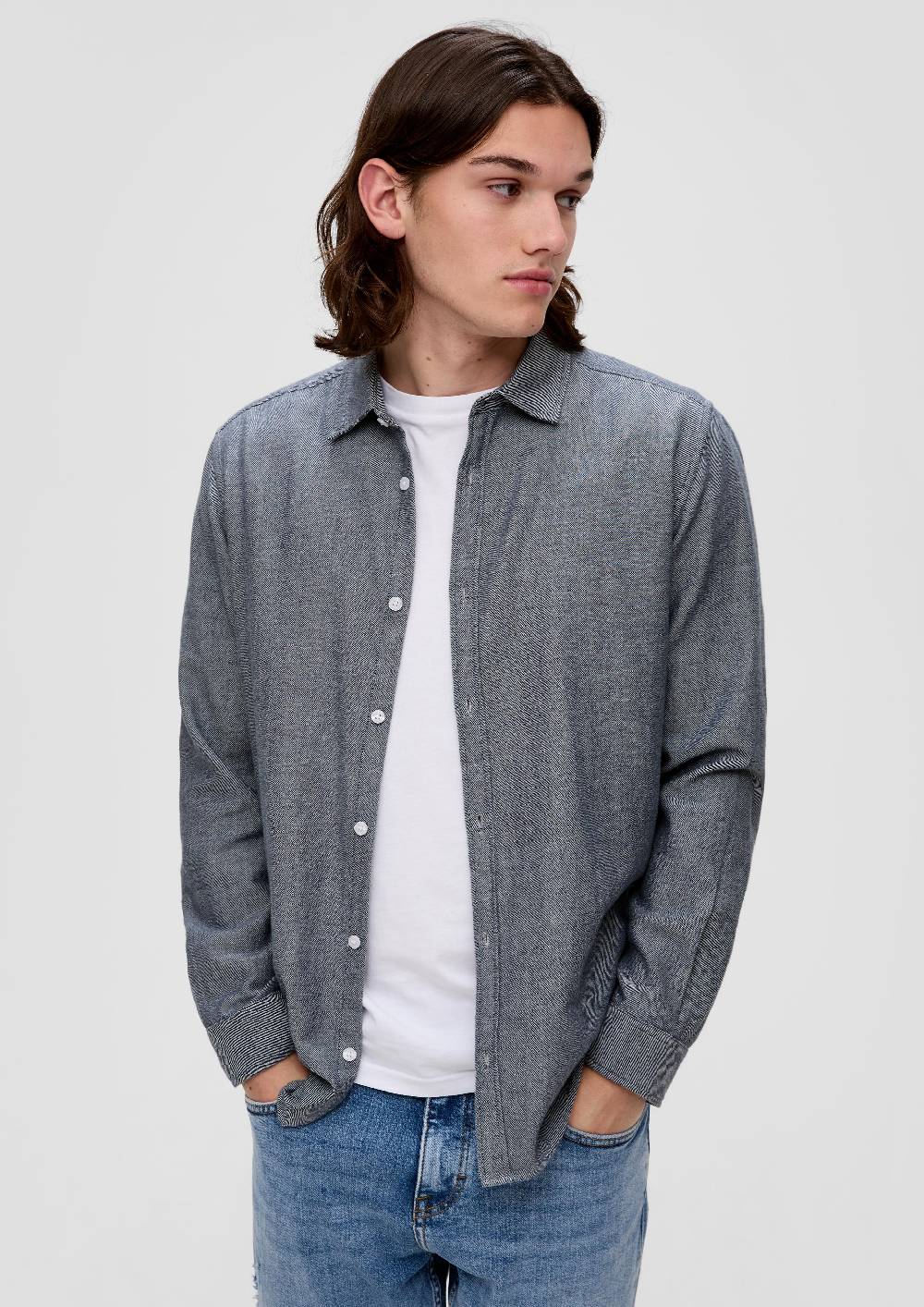 S.Oliver Hemd Aus Twill