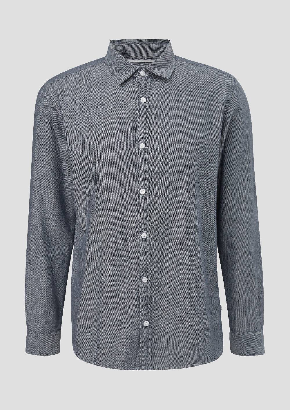 S.Oliver Hemd Aus Twill