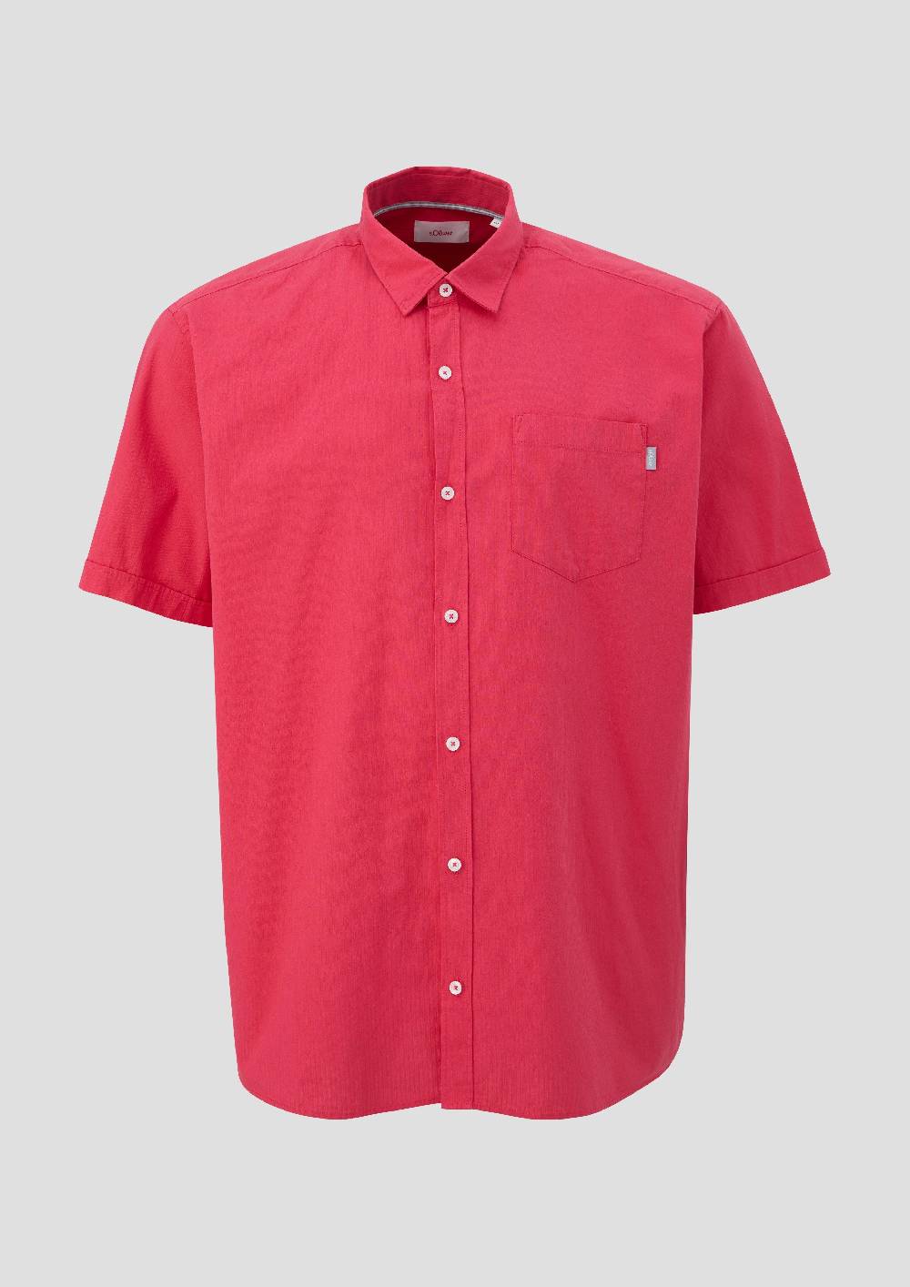 S.Oliver Hemd Mit Button-Down-Kragen