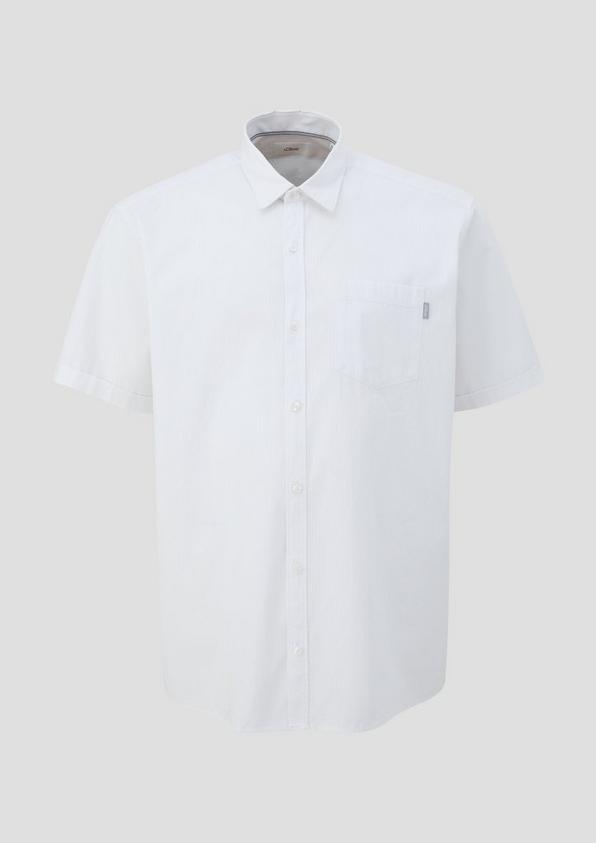s.Oliver Hemd mit Button-Down-Kragen