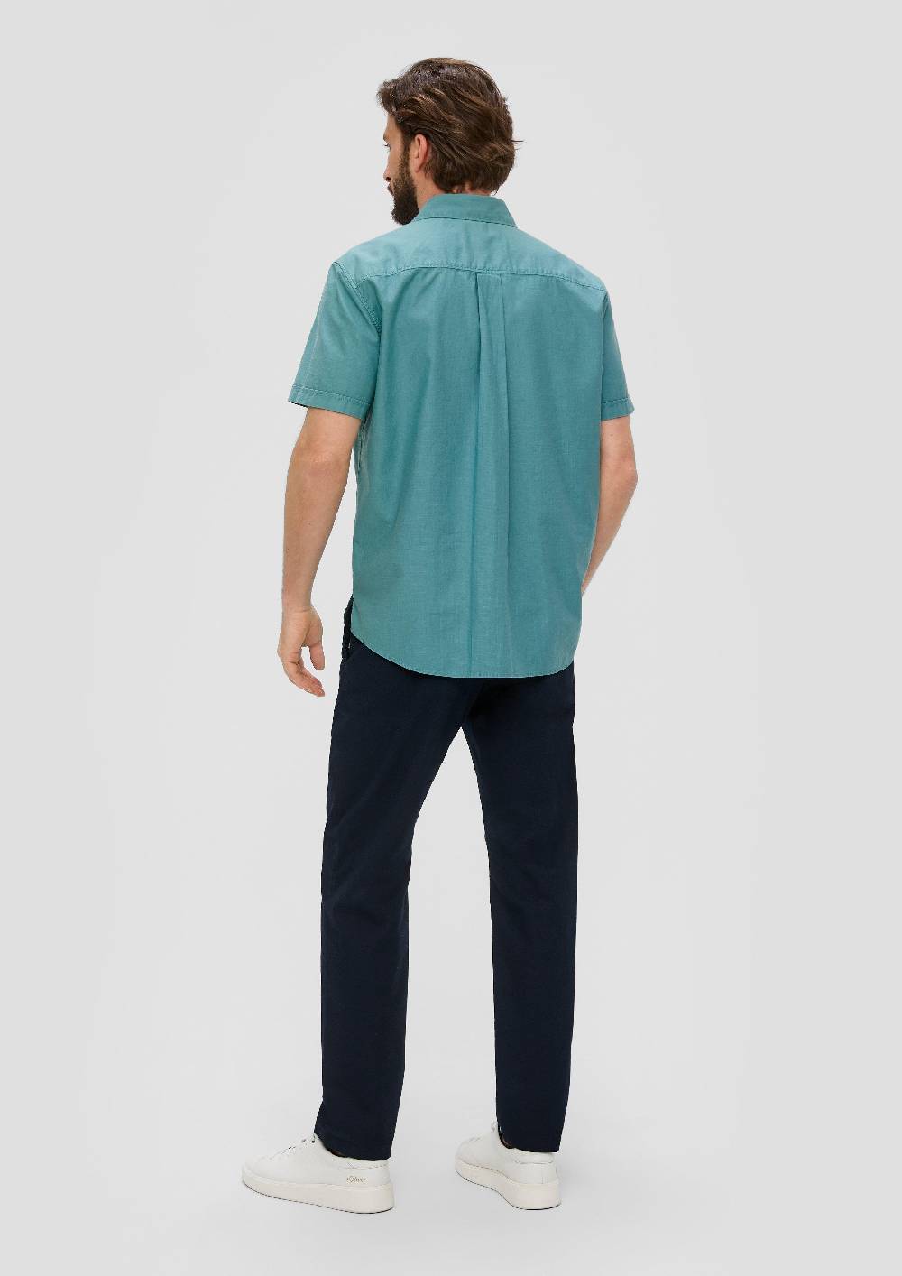 S.Oliver Hemd Mit Webstruktur