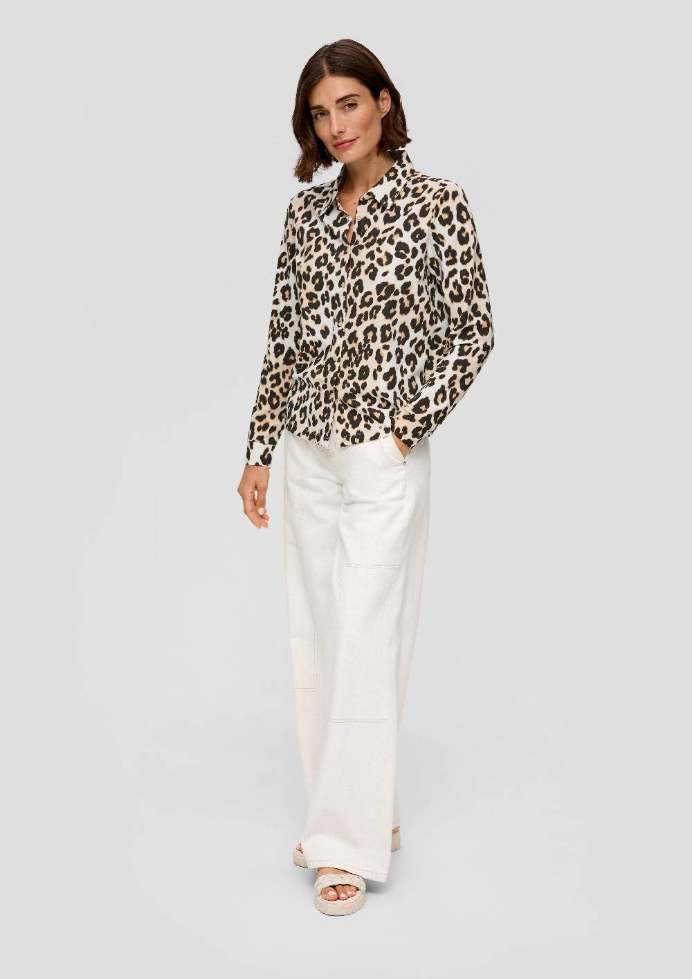 S.Oliver Hemdbluse Aus Jersey