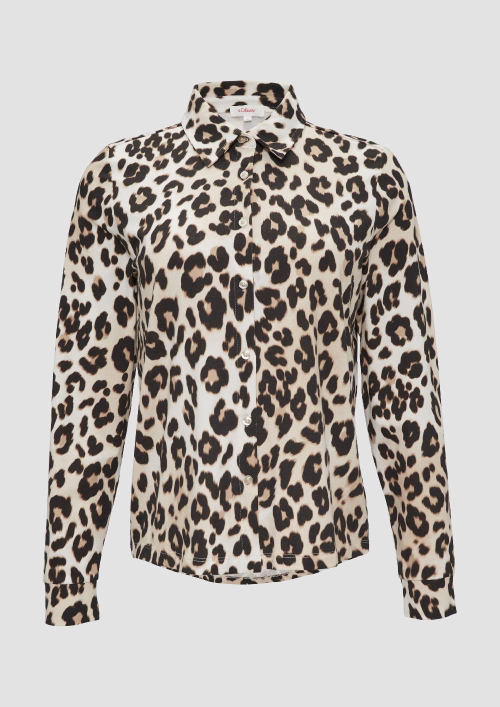 S.Oliver Hemdbluse Aus Jersey