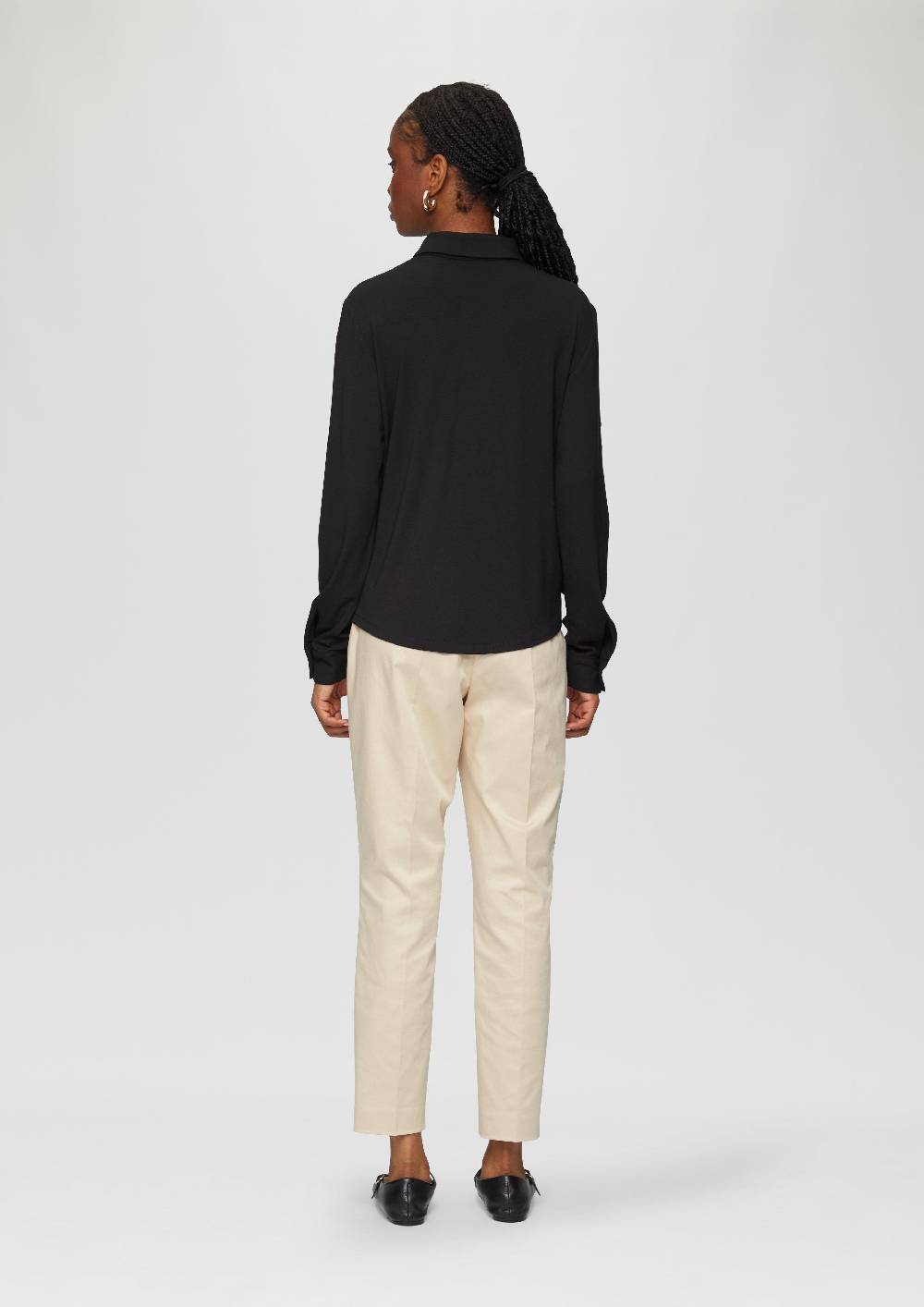 S.Oliver Hemdbluse Aus Jersey