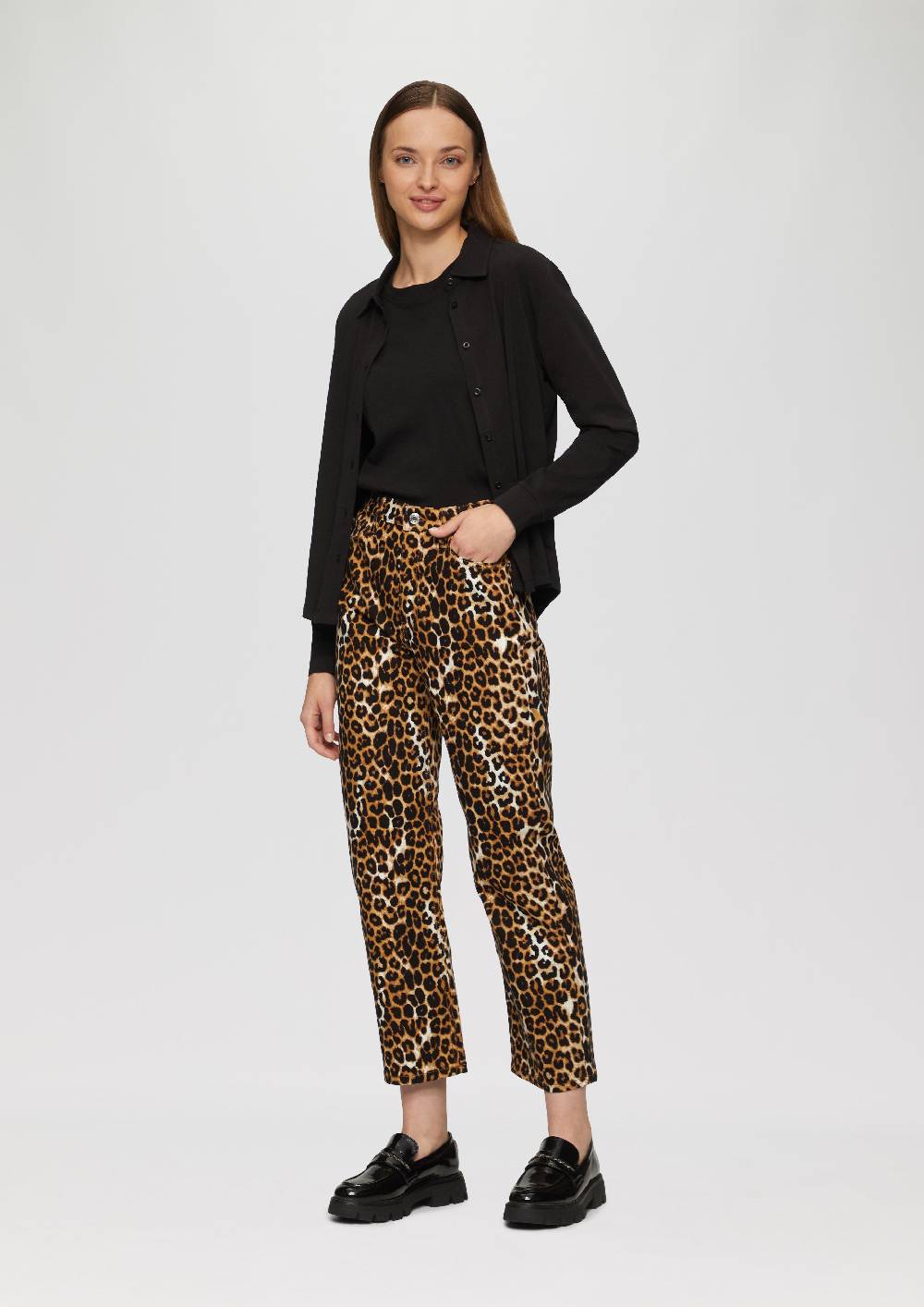 S.Oliver Hemdbluse Aus Jersey