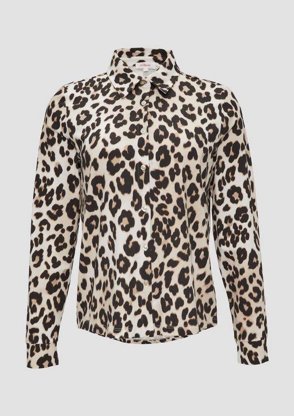 s.Oliver Hemdbluse aus Jersey