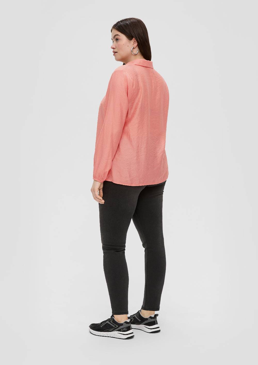 S.Oliver Hemdbluse Mit Dobby-Struktur