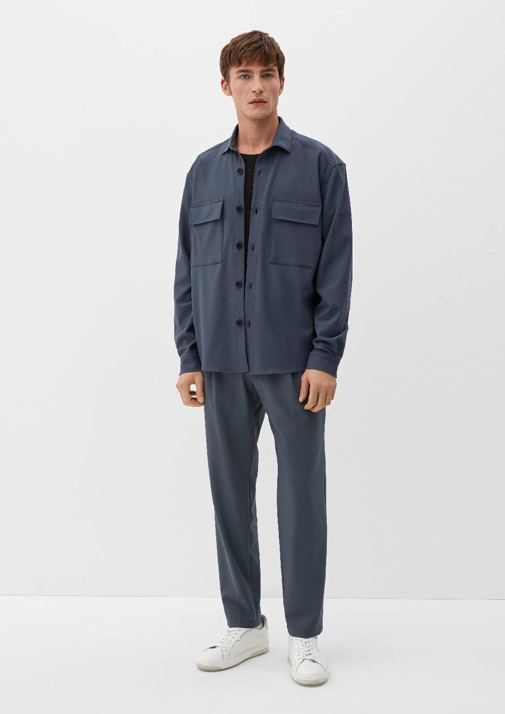 S.Oliver Hemdjacke Aus Viskosestretch