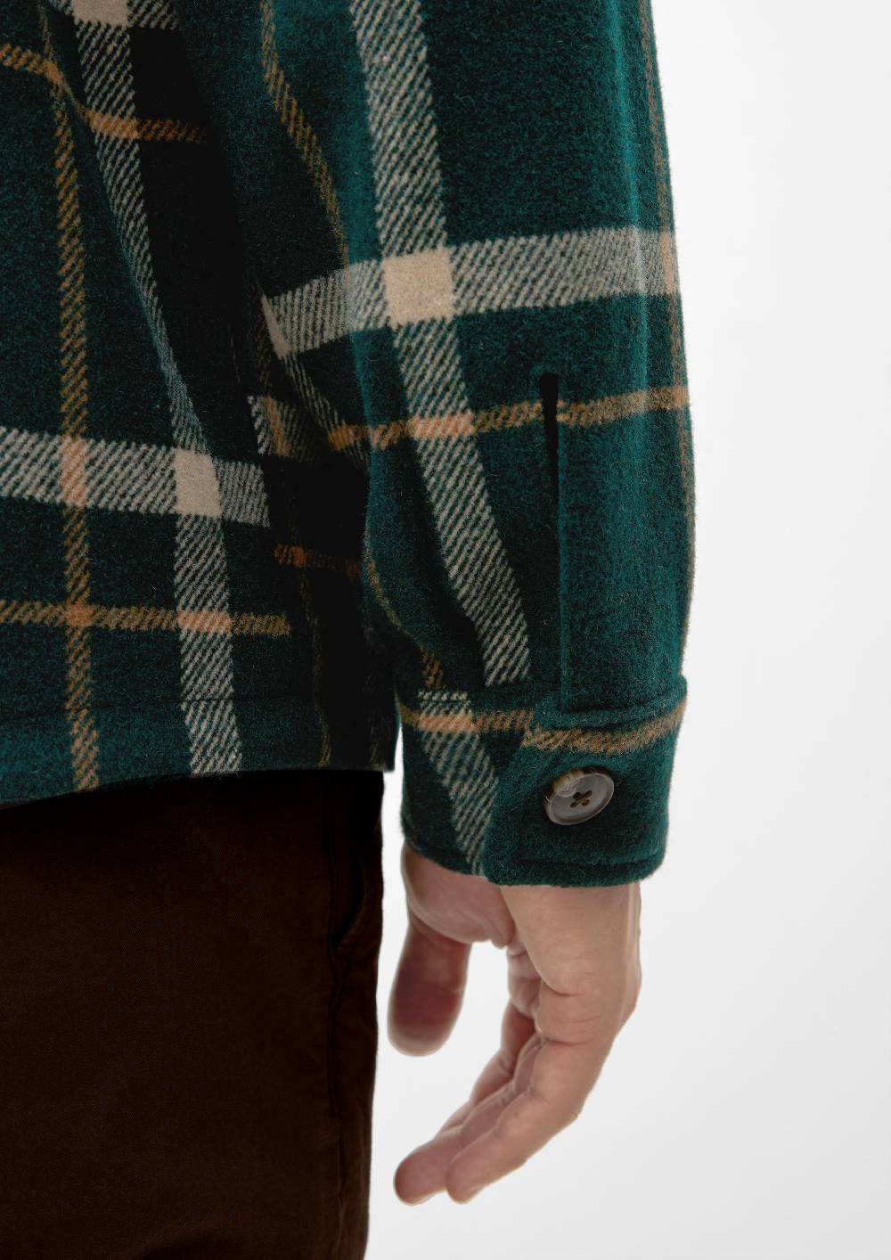 S.Oliver Hemdjacke Aus Wollmix