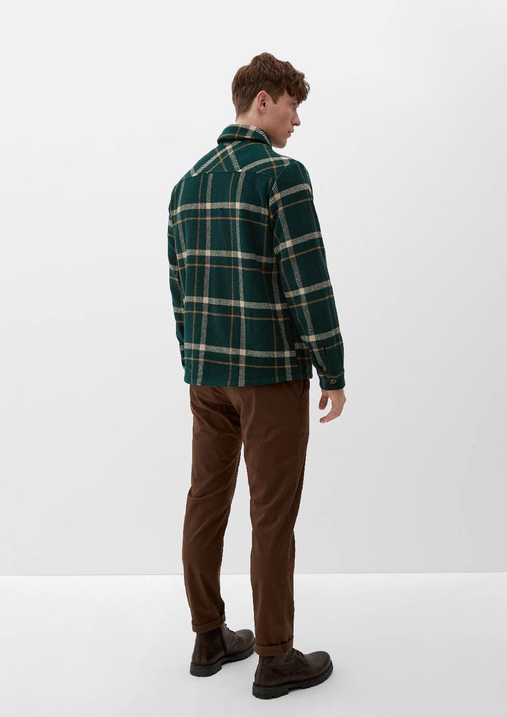 S.Oliver Hemdjacke Aus Wollmix