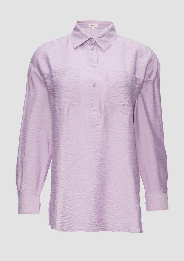s.Oliver Hemdkragenbluse aus Viskosemix