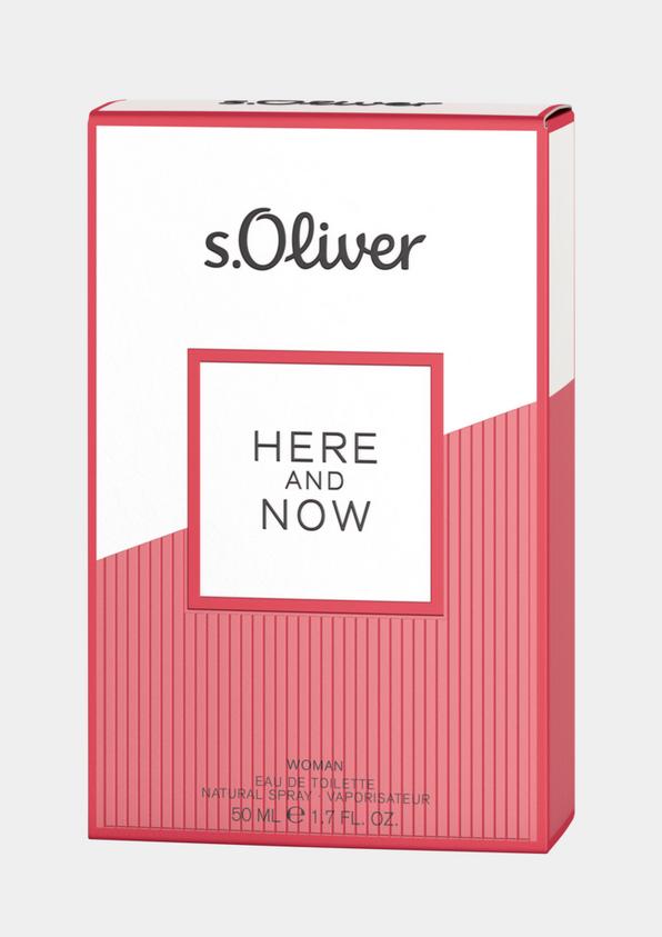 s.Oliver Here And Now Eau de Toilette 50 ml