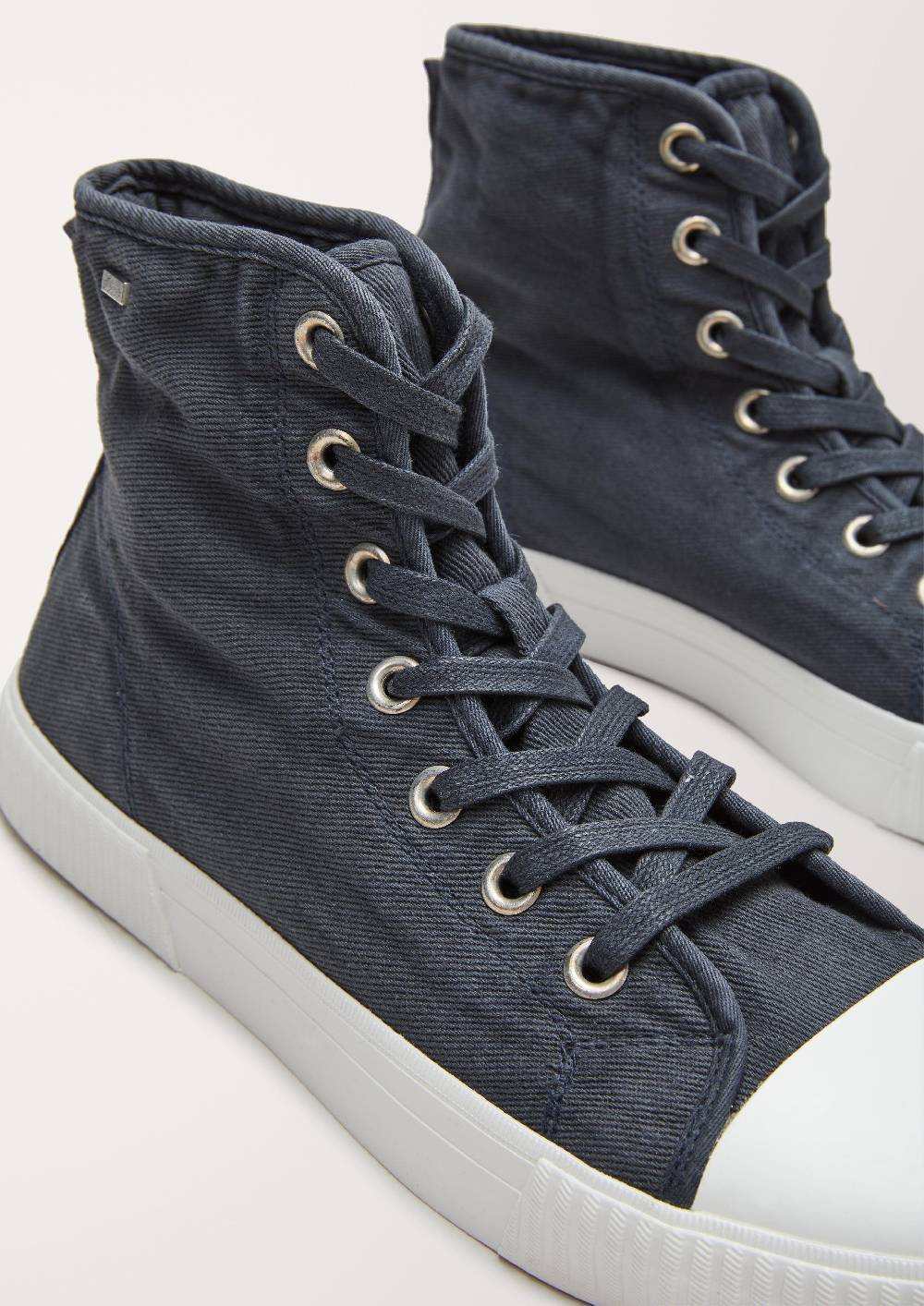 S.Oliver High Sneaker Aus Canvas