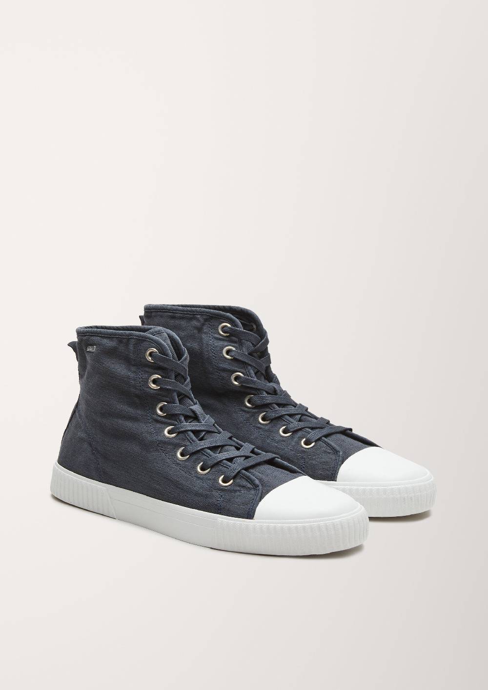 S.Oliver High Sneaker Aus Canvas