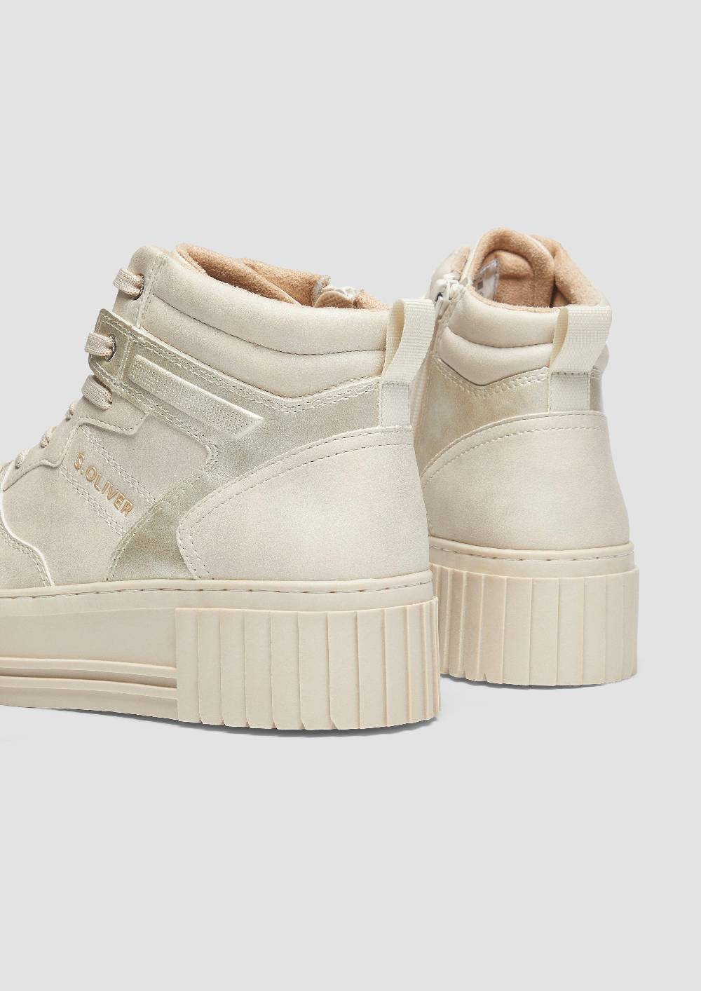 S.Oliver High Sneaker Im Fabricmix