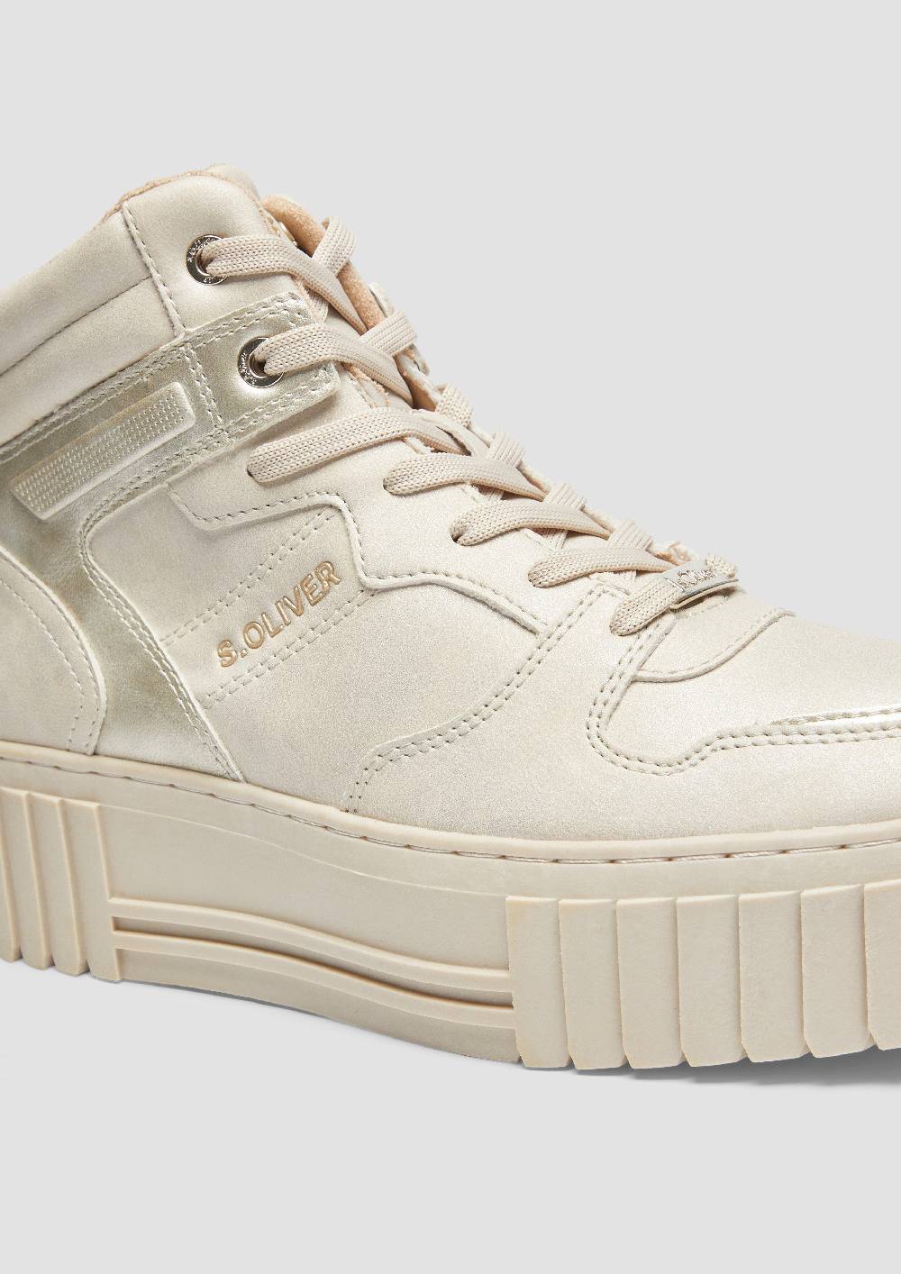 S.Oliver High Sneaker Im Fabricmix