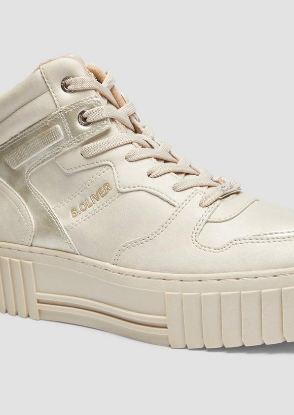 s.Oliver High Sneaker im Fabricmix