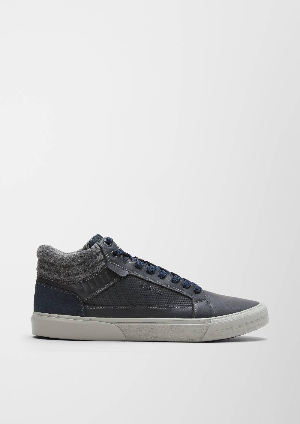 S.Oliver High Sneaker Im Materialmix