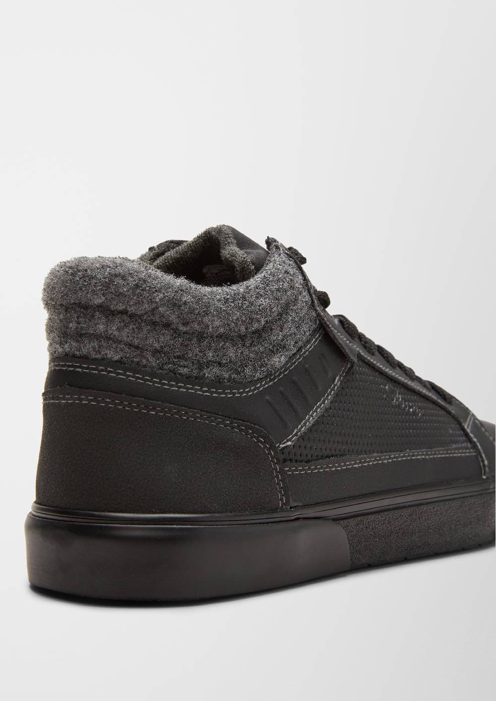 S.Oliver High Sneaker Im Materialmix