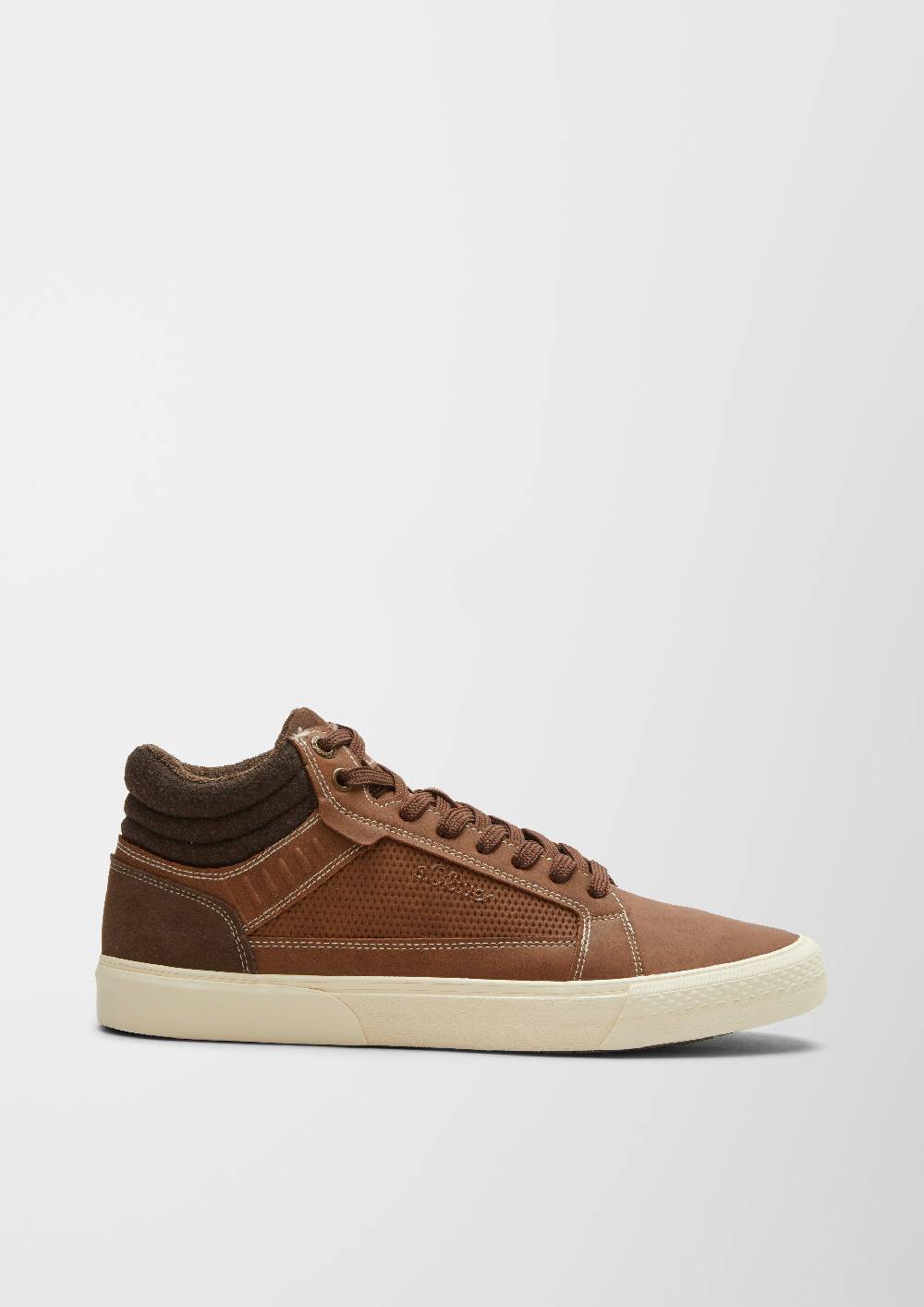 S.Oliver High Sneaker Im Materialmix