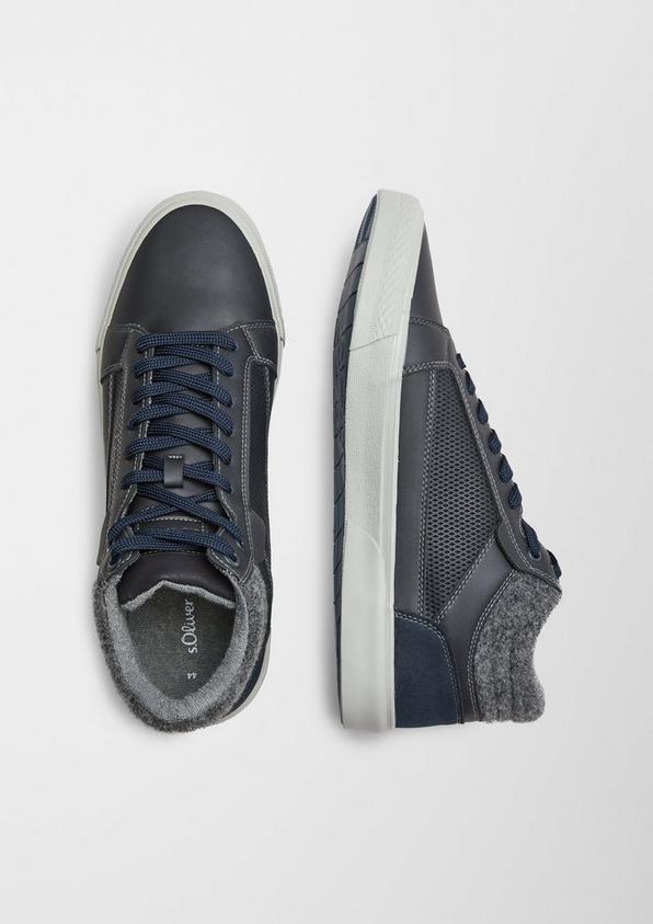 s.Oliver High Sneaker im Materialmix
