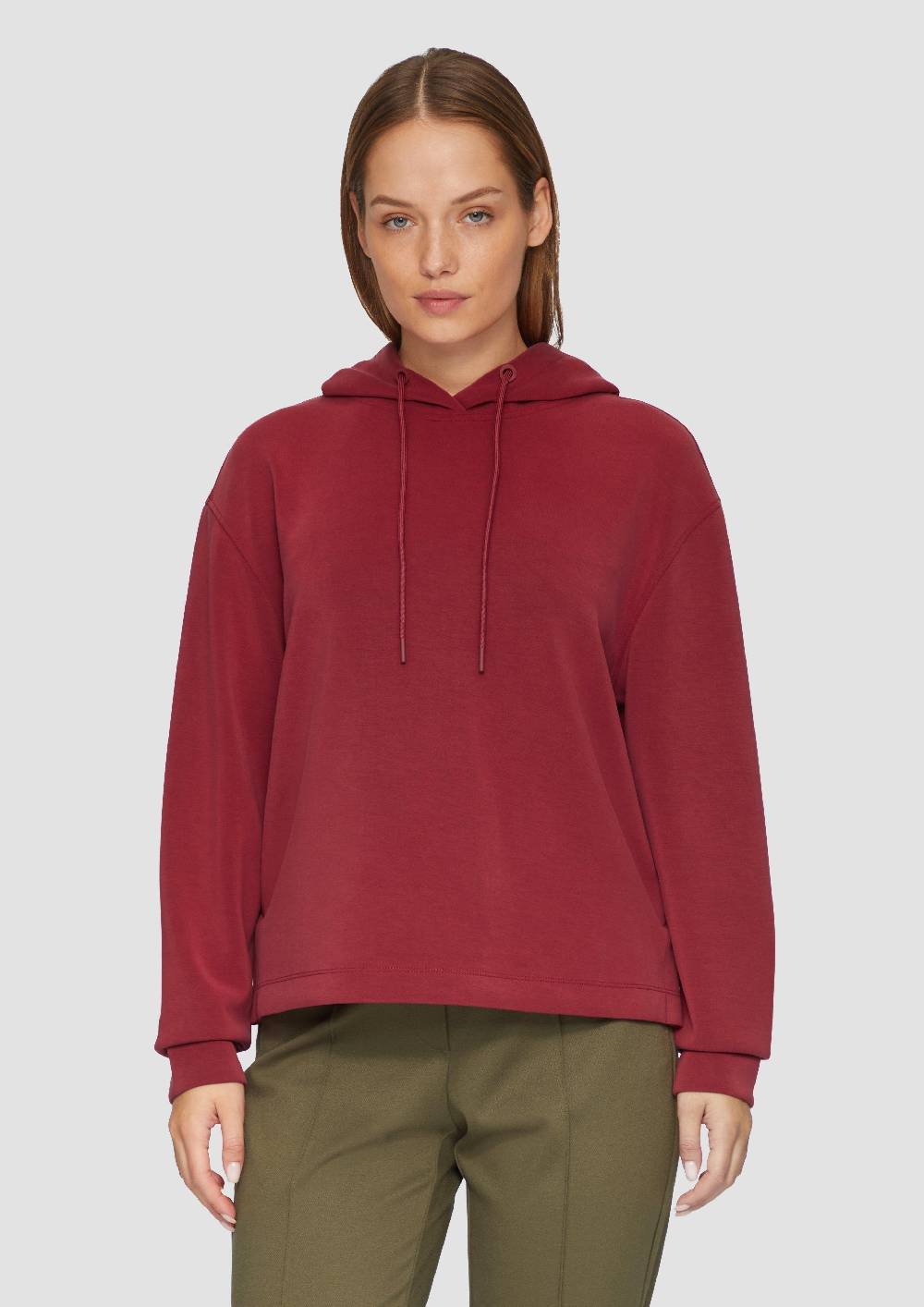 S.Oliver Hoodie Aus Scuba Im Relaxed Fit