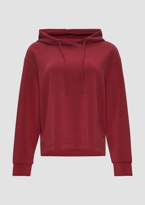 s.Oliver Hoodie aus Scuba im Relaxed Fit