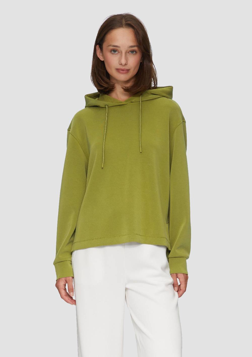 S.Oliver Hoodie Aus Scuba Im Relaxed Fit