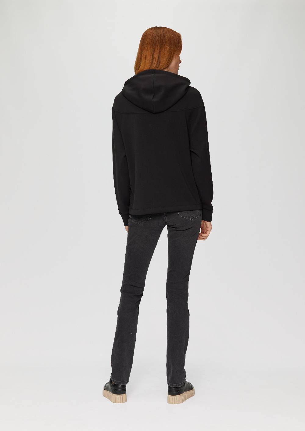 S.Oliver Hoodie Aus Scuba Im Relaxed Fit