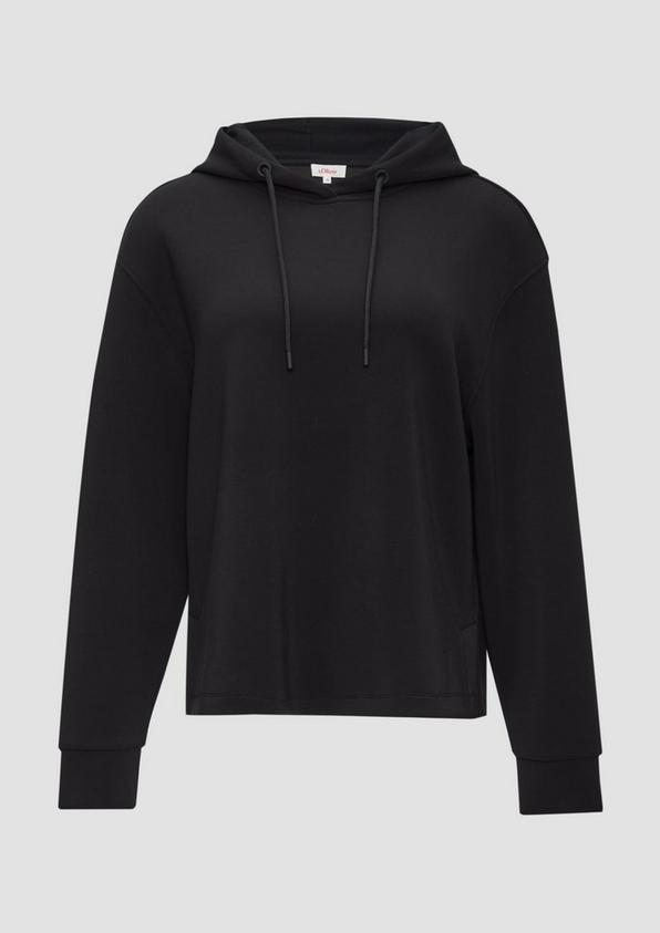 s.Oliver Hoodie aus Scuba im Relaxed Fit