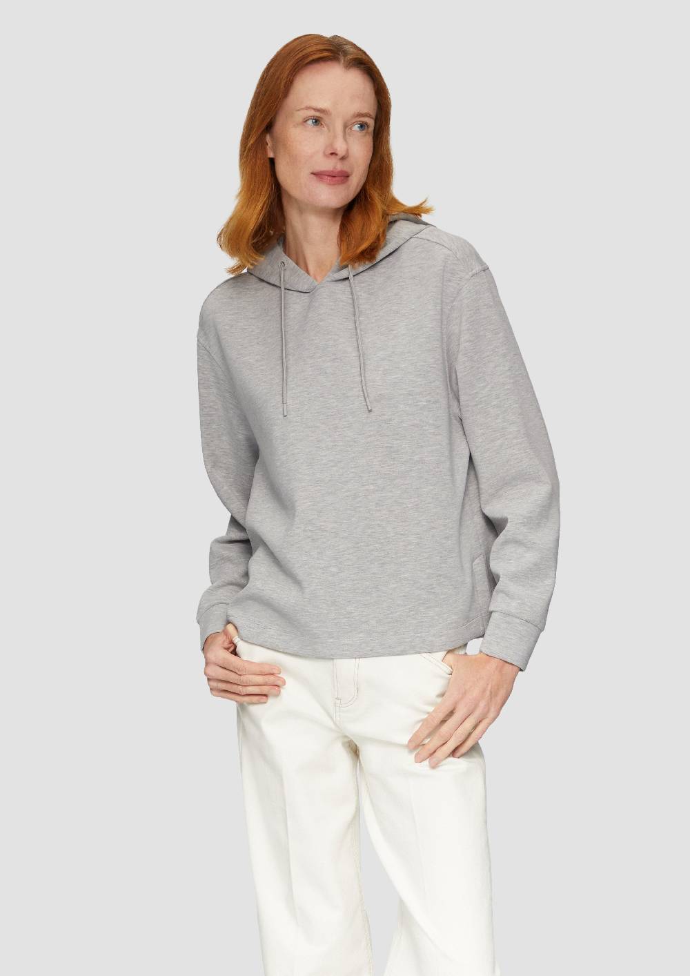 S.Oliver Hoodie Aus Scuba Im Relaxed Fit