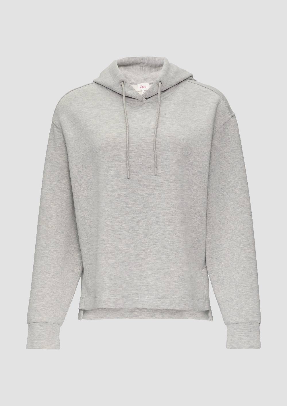 S.Oliver Hoodie Aus Scuba Im Relaxed Fit