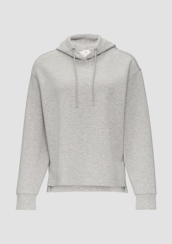 s.Oliver Hoodie aus Scuba im Relaxed Fit