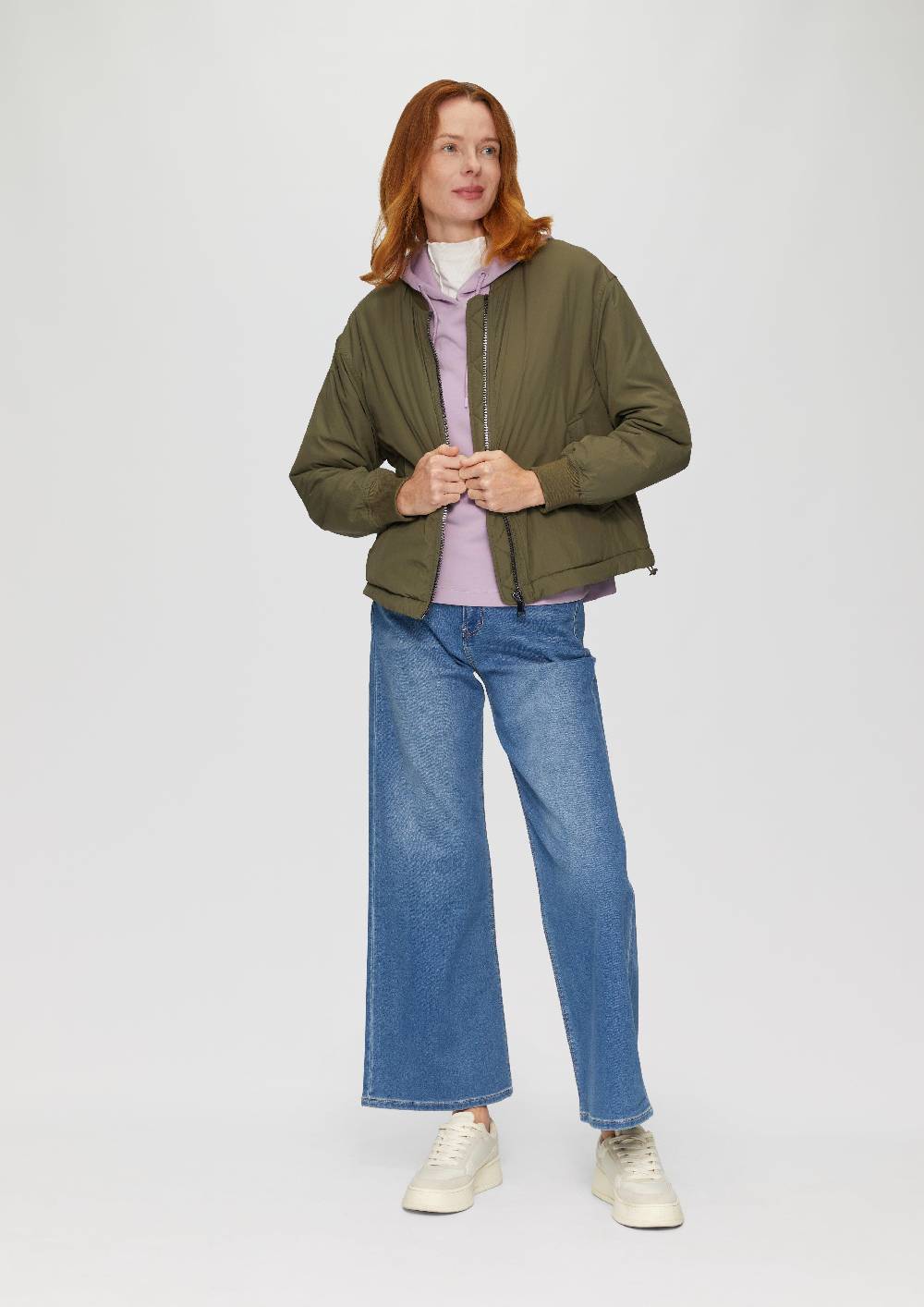 S.Oliver Hoodie Aus Scuba Im Relaxed Fit