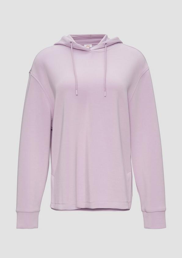 s.Oliver Hoodie aus Scuba im Relaxed Fit