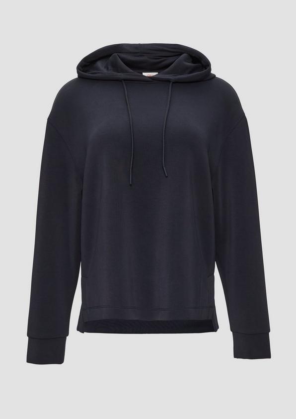 s.Oliver Hoodie aus Scuba im Relaxed Fit