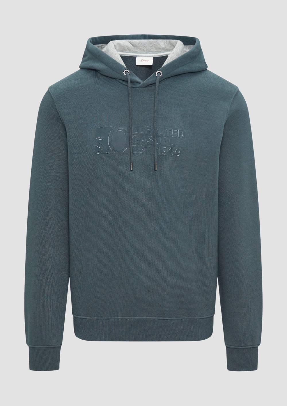 S.Oliver Hoodie Mit Logo-Print