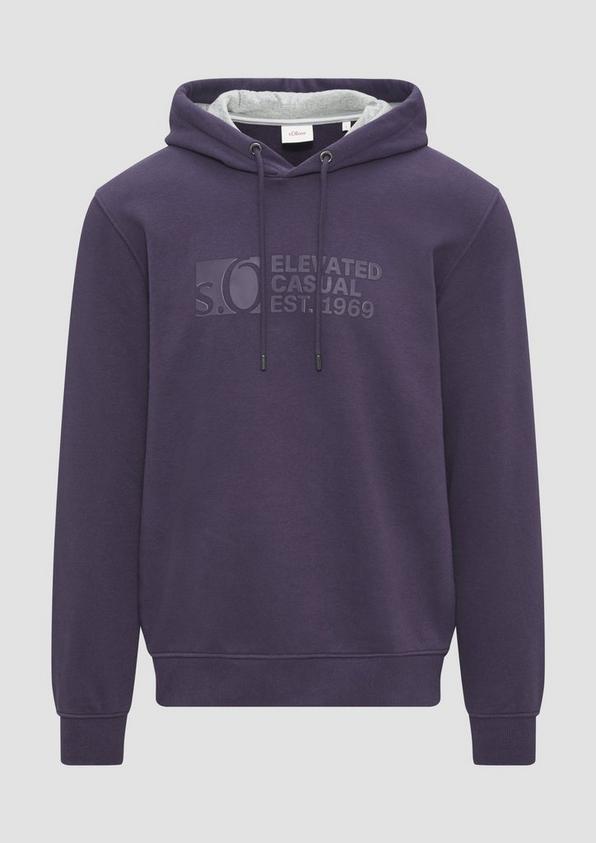s.Oliver Hoodie mit Logo-Print