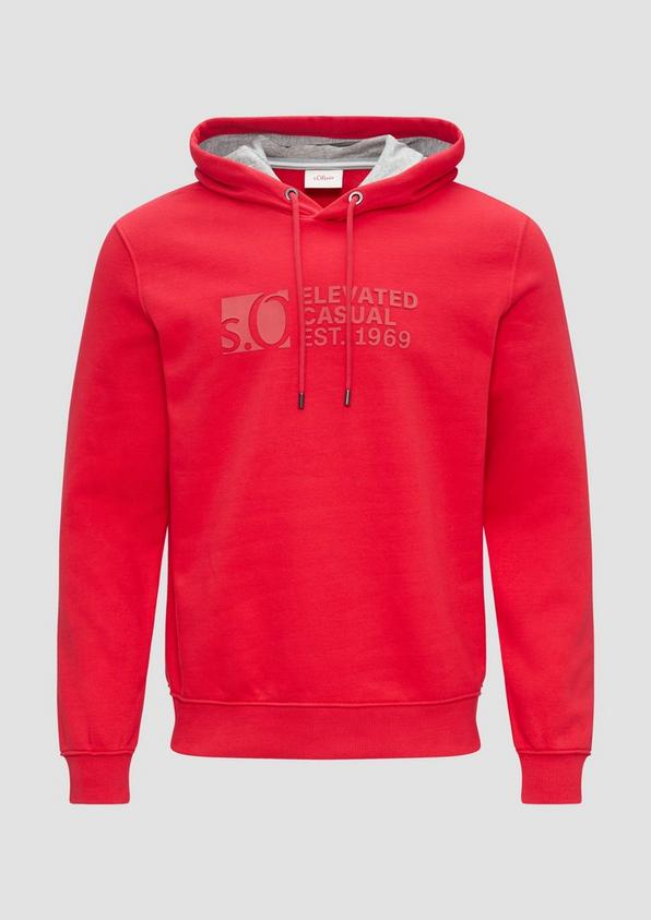 s.Oliver Hoodie mit Logo-Print