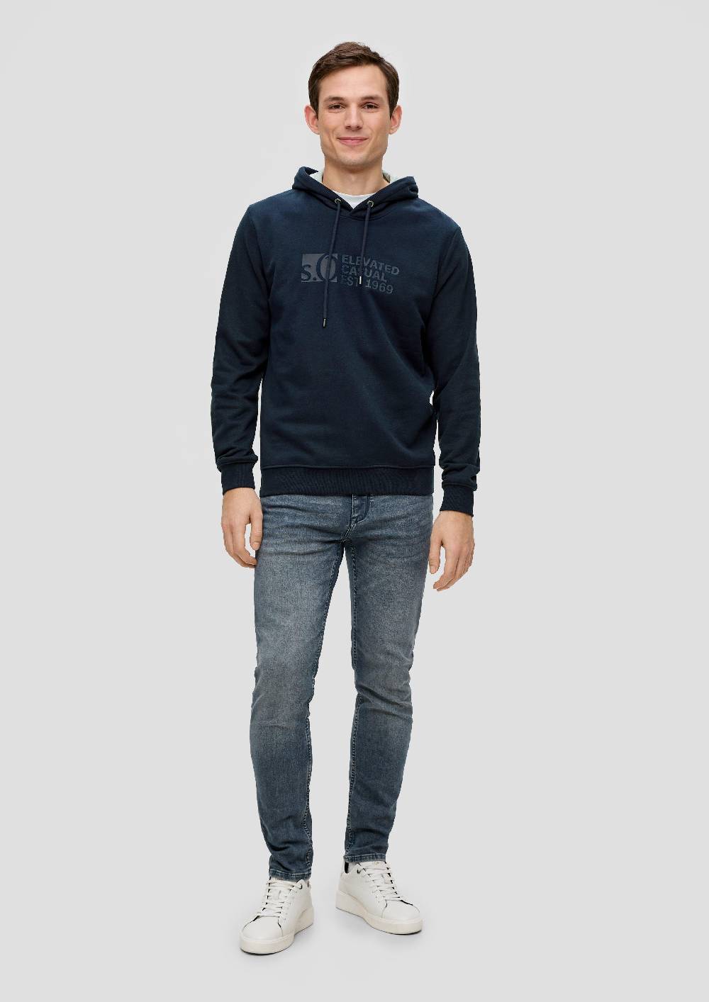 S.Oliver Hoodie Mit Logo-Print