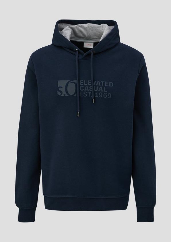 s.Oliver Hoodie mit Logo-Print