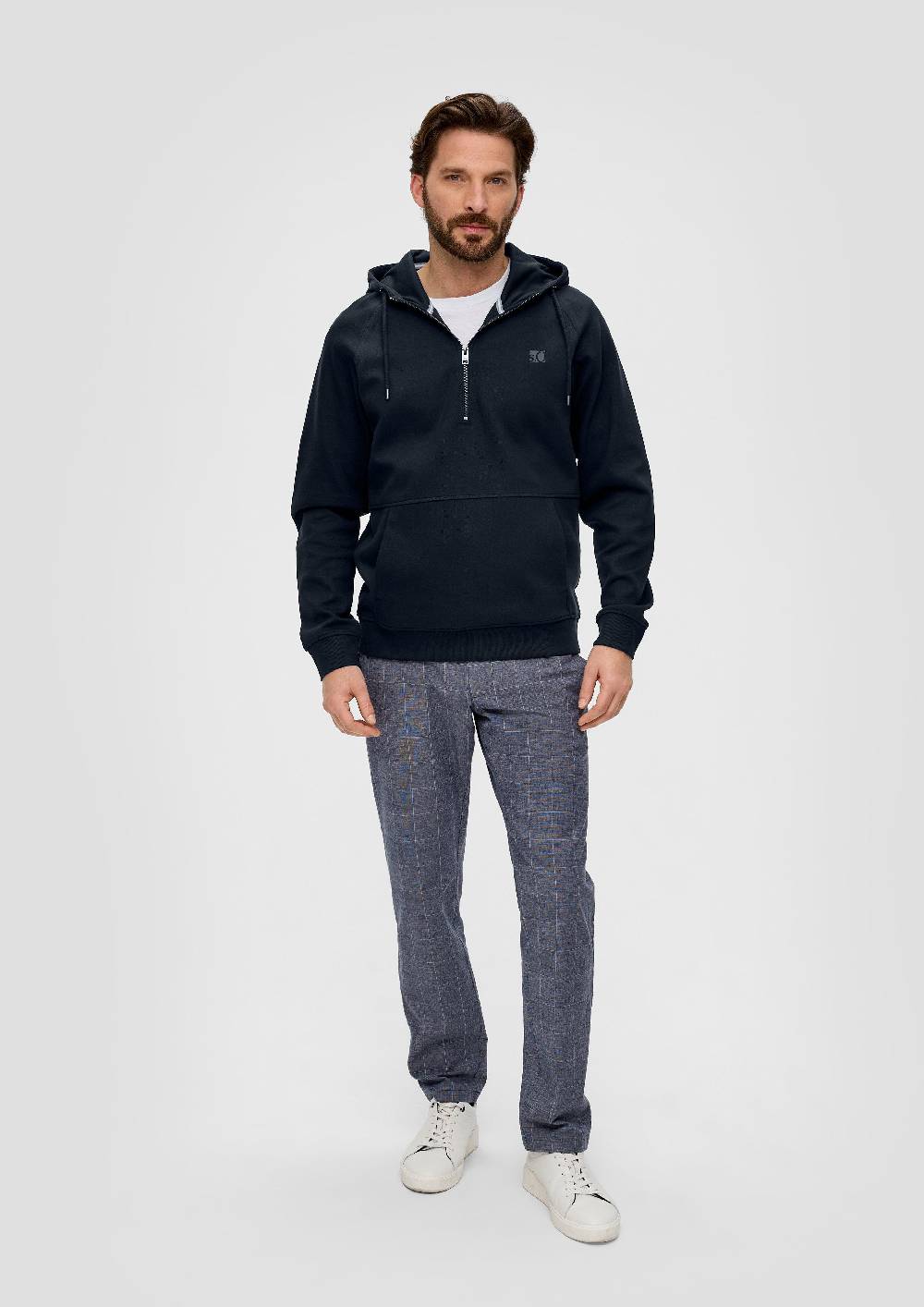 S.Oliver Hoodie-Sweatshirt Aus Baumwollmix