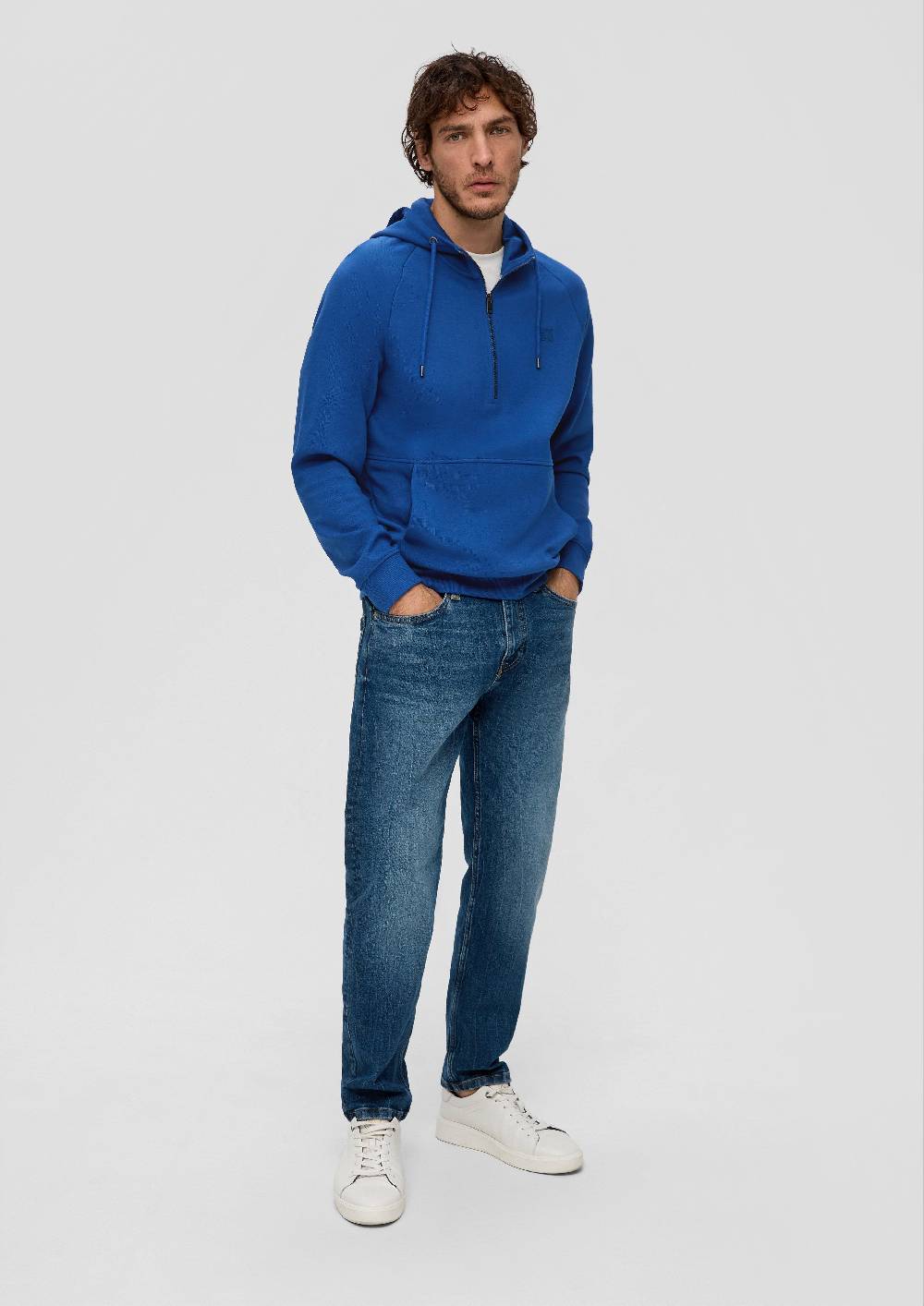 S.Oliver Hoodie-Sweatshirt Aus Baumwollmix