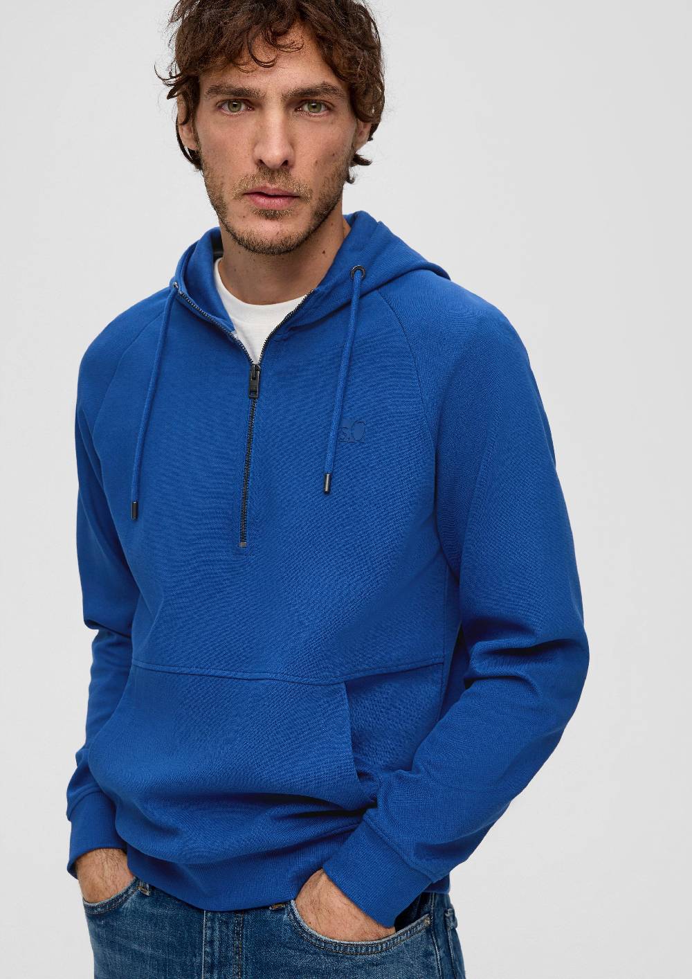 S.Oliver Hoodie-Sweatshirt Aus Baumwollmix